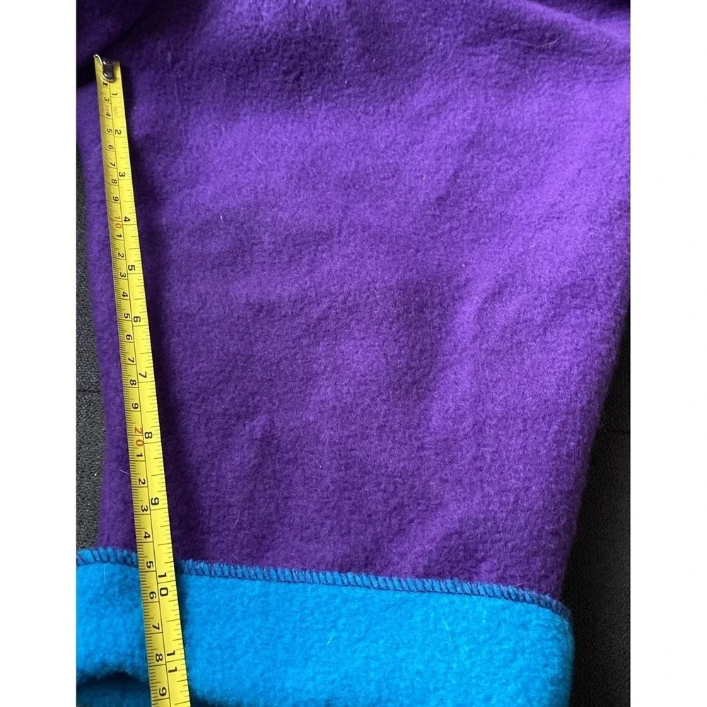 Boo Fleece Bunting Kids Small Purple Snowman Hooded One Piece Jumpsuit Jumper